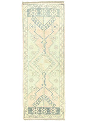 Yulsa Geometrik Desenli Yün Halı 70x193 cm