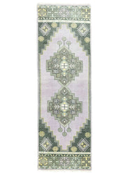 Erdebil Geometrik Desenli Yün Yolluk 73x234 cm