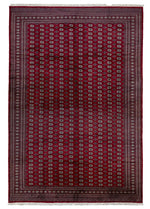 Tılla Geleneksel Türkmen Desenli El Dokuma Türkmen Halısı 365x555 cm