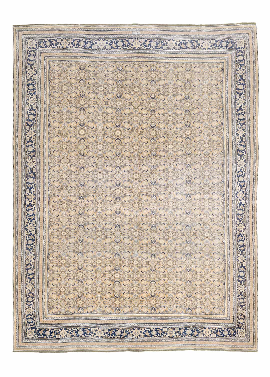 Minab Oriental Desenli El Dokuma İran Halısı 298x398 cm